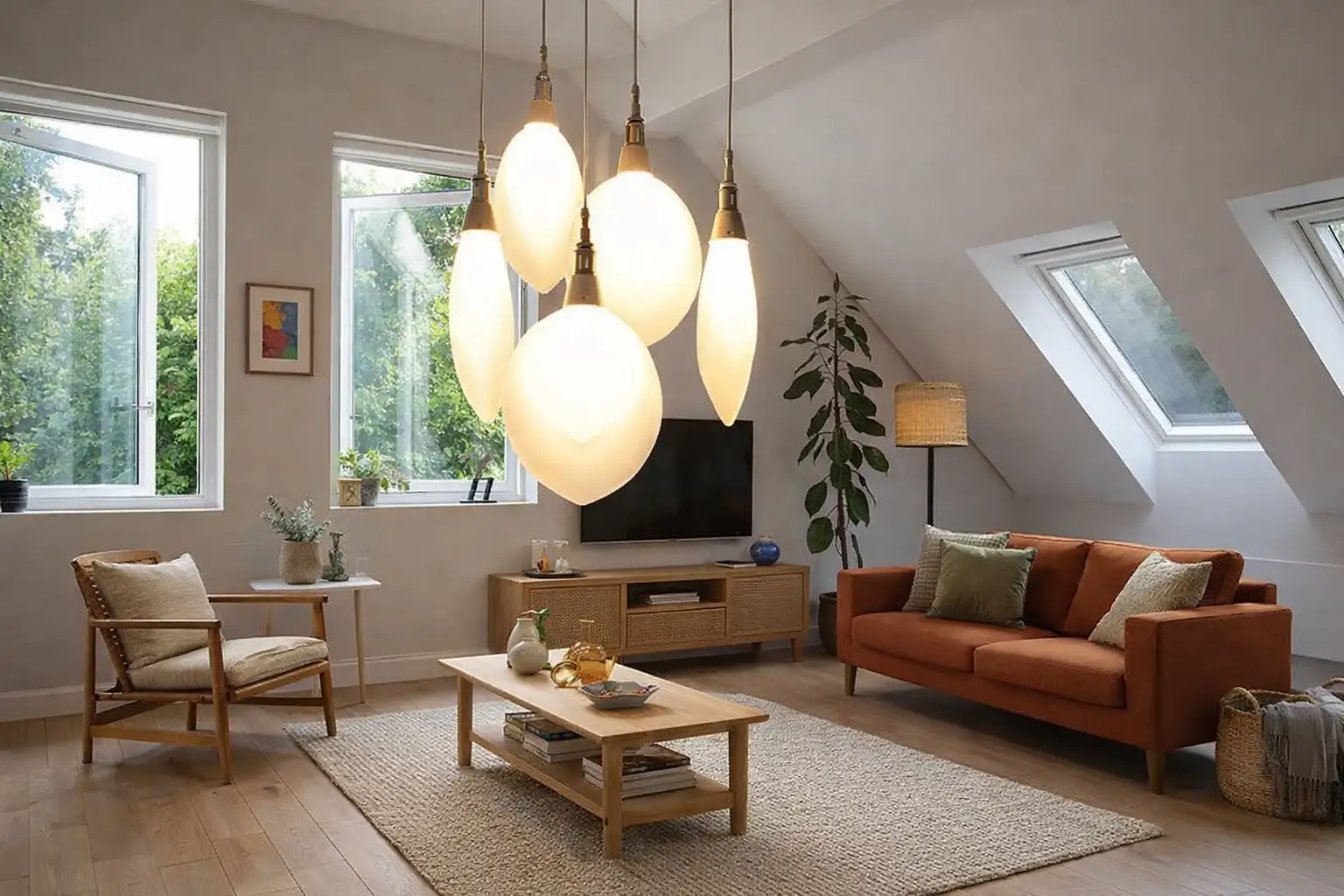 Подвесной светильник — интерьер